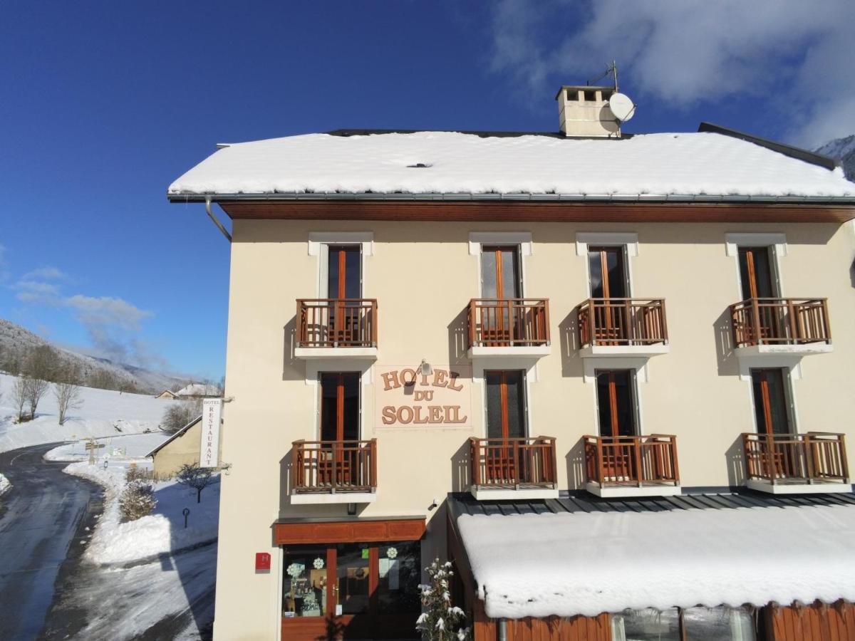 Hotel Du Soleil Aillon-le-Jeune Zewnętrze zdjęcie