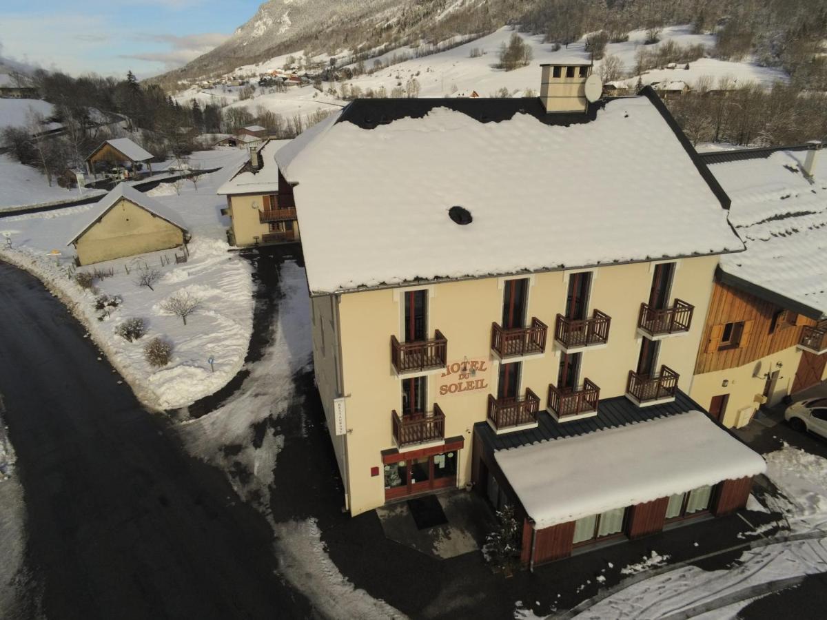 Hotel Du Soleil Aillon-le-Jeune Zewnętrze zdjęcie